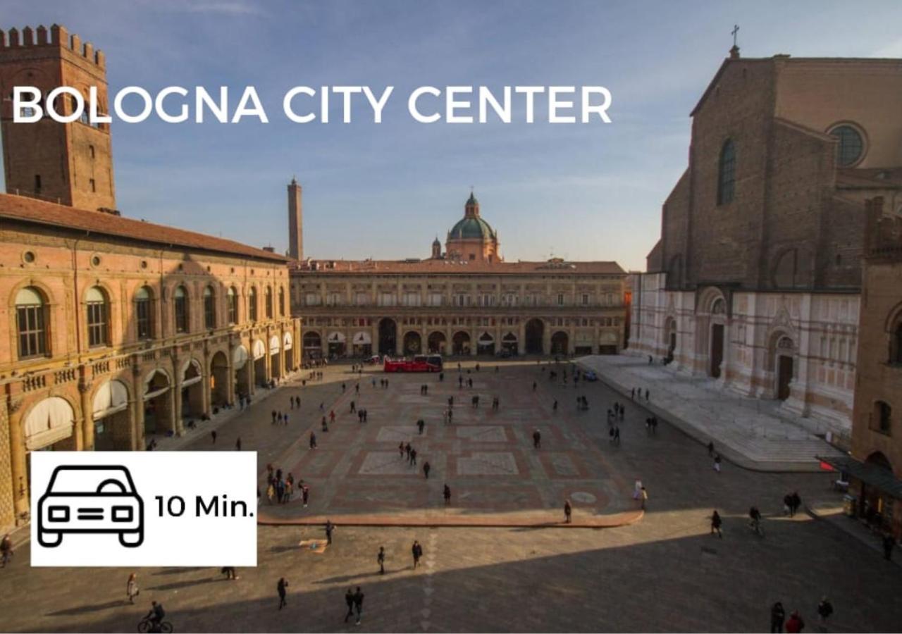 Sky Loft Airport - Modern Apt 1St Floor Bologna Exterior photo
